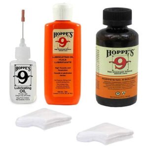 Hoppe’s Oil Combo Pack – No. 9 Precision & 2-1/4 oz Refill with 2 oz No. 9 Cleaning Solvent