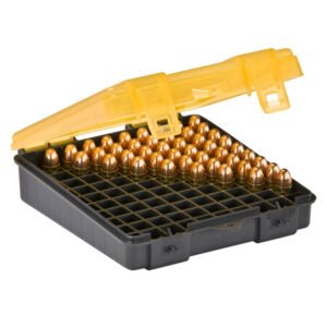 Plano Handgun Ammo Case 1224-00 – 100 Rounds Capacity (9mm, .380 Auto)
