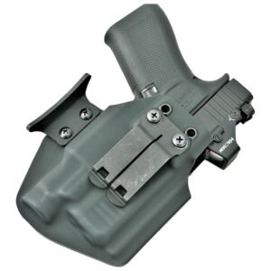 Right-Hand Black IWB Holster for Glock 43 MOS with TLR-7 Sub