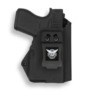 WTP-07F_1000-R Glock 43 43X IWB Holster with Streamlight TLR-6