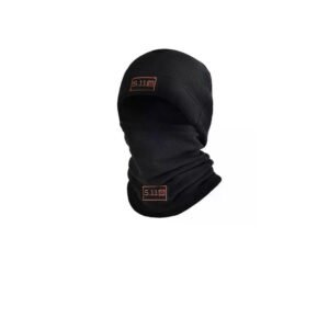 5.11 Tactical Fleece Warm Cap Hat & Neck Scarf-Black