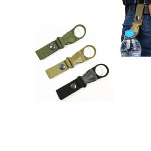 Water Bottle Holder Clip Outdoor Camping Hiking Tactical Hanging Belt Buckle MAILANG