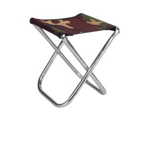 Mini Portable Folding Stool Ultra Light Outdoor Slacker Chair Hiking Fishing Camping Seat Chaise de Tabouret de Plage Matériel de Camping JUNC